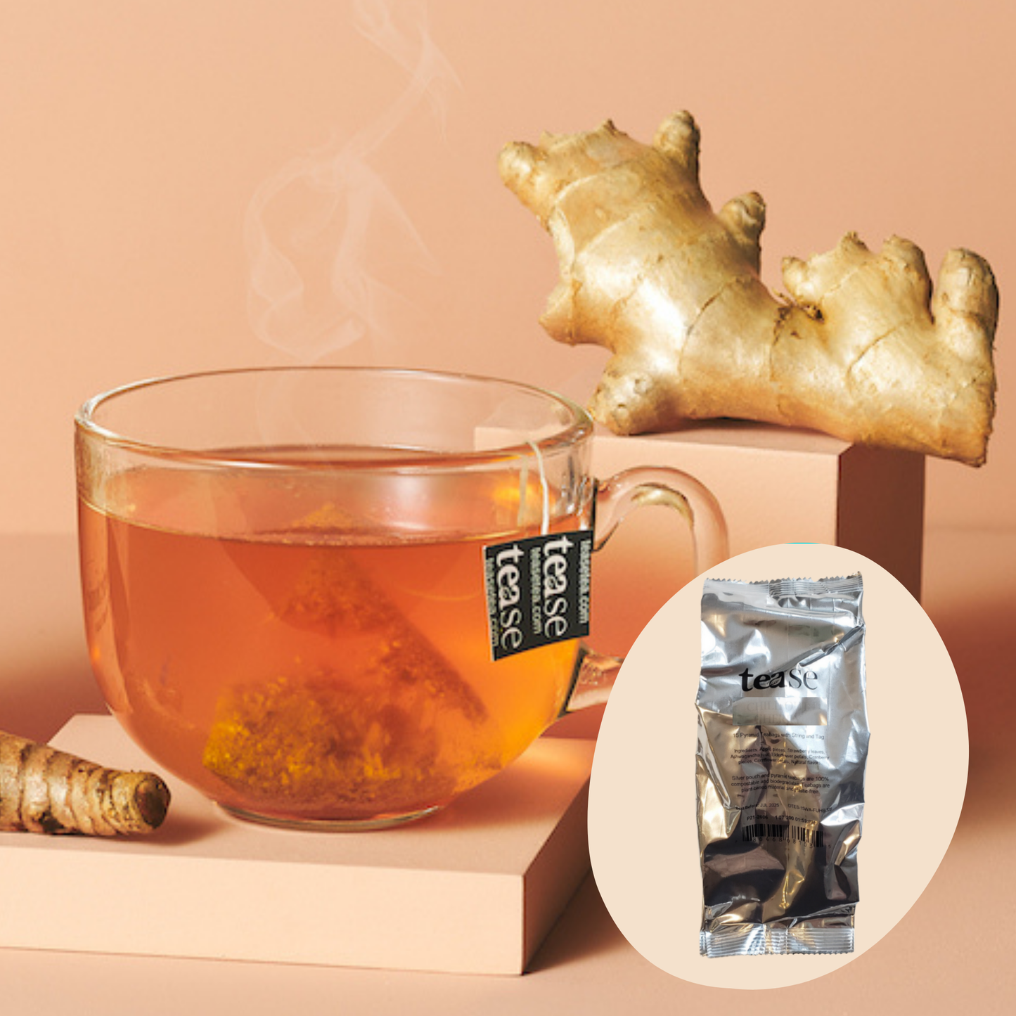 Tease - Turmeric Tonic Tea Refill | All Natural Tea Blend