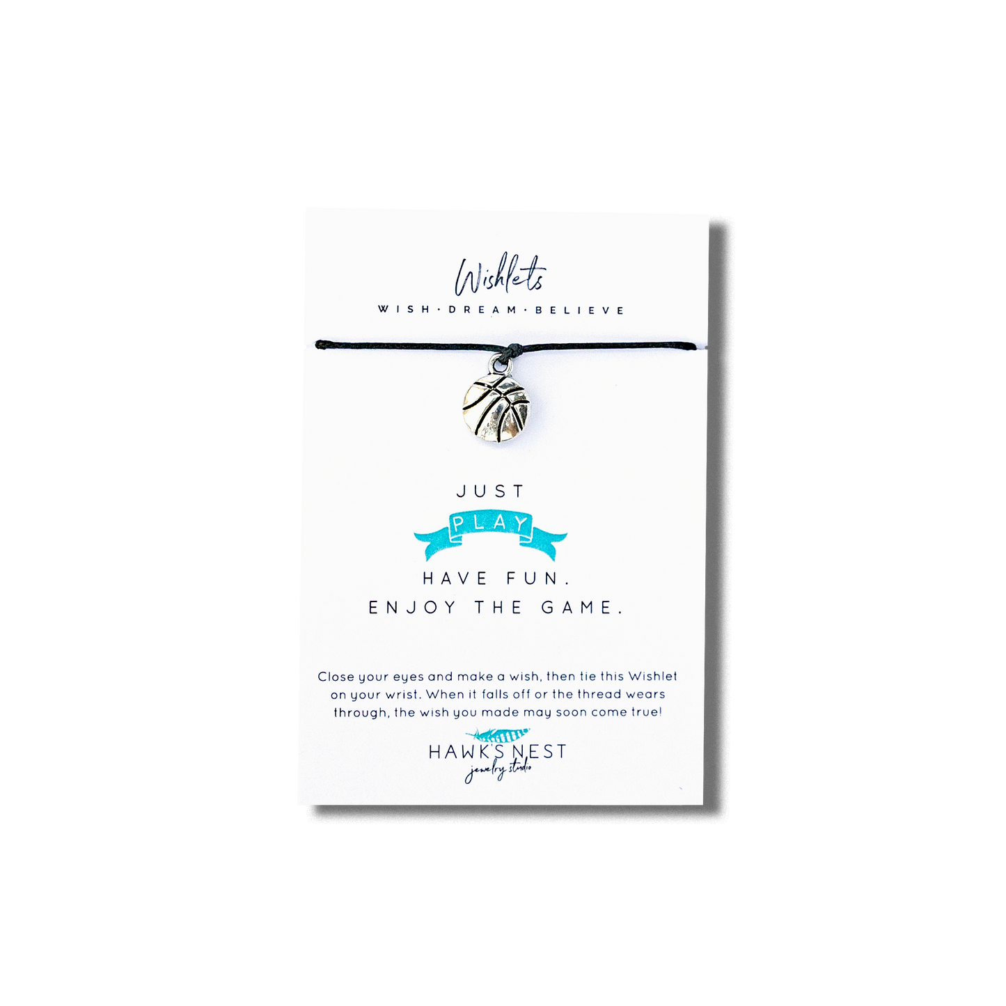Hawk's Nest Jewelry - Basketball Wishlet