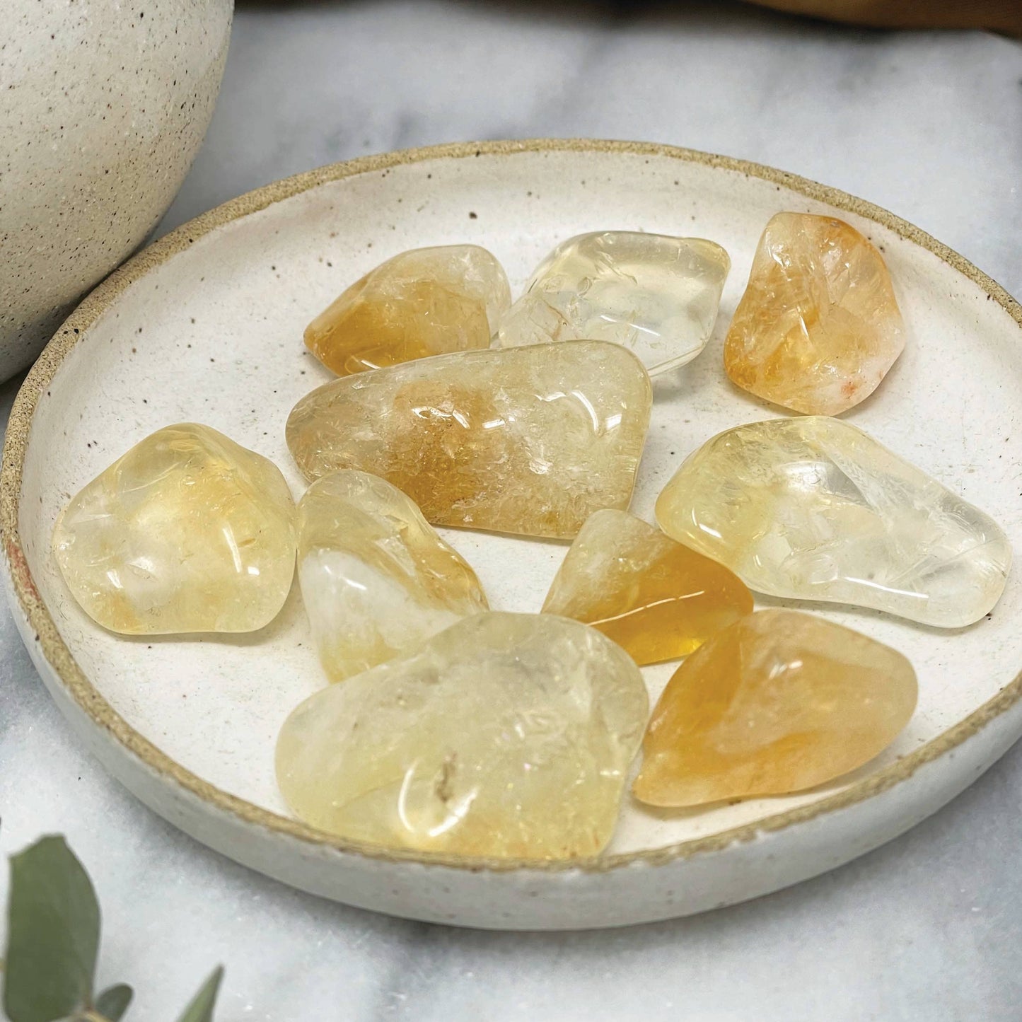 Subject II Change - Polished Citrine Stones