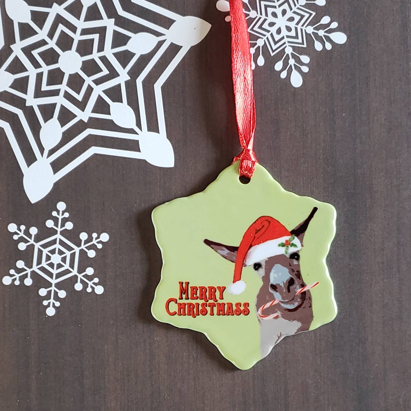 Christmas Shop-Merry ChristmASS Ornament - Blue Rocket Gifts