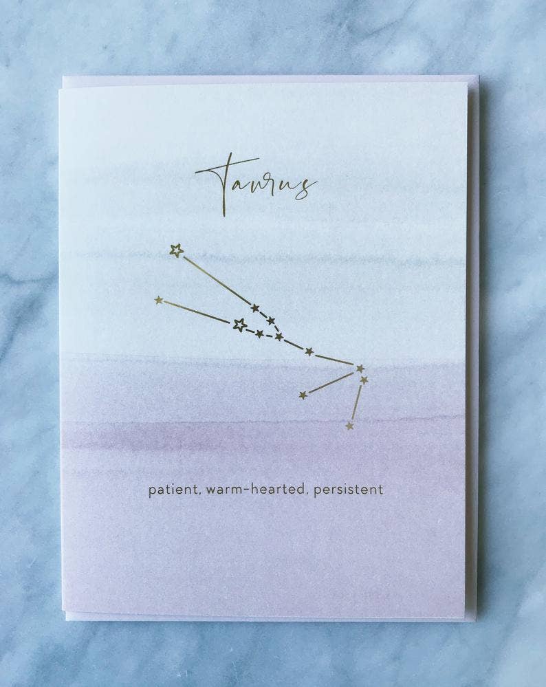 Zodiac Constellation Greeting Cards - Eleven Love