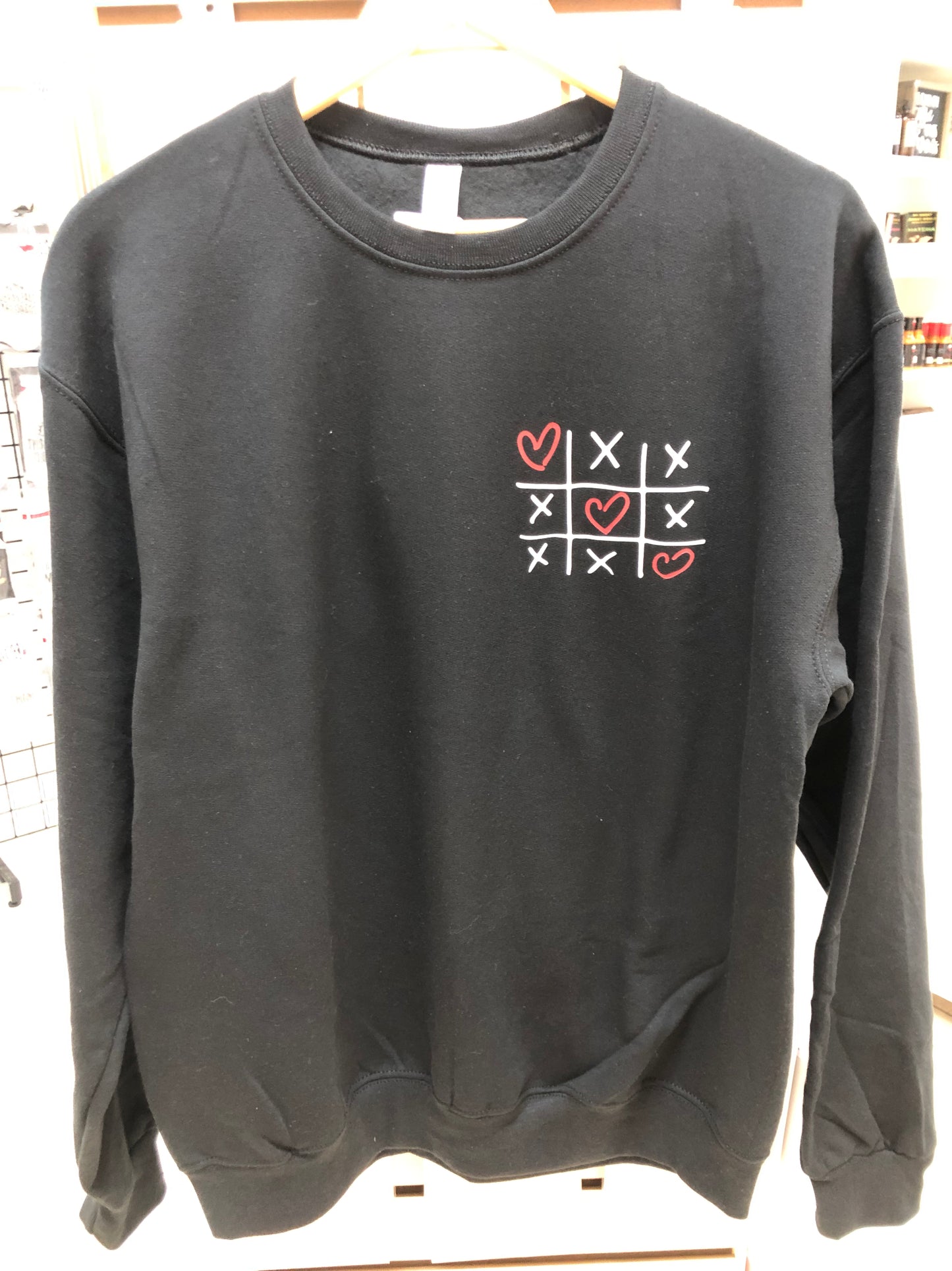 PetitRueDesigns - Valentine's Day Crewneck Sweatshirt Minimalism