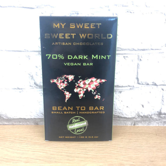 My Sweet Sweet World- 70% Dark Mint. Courage