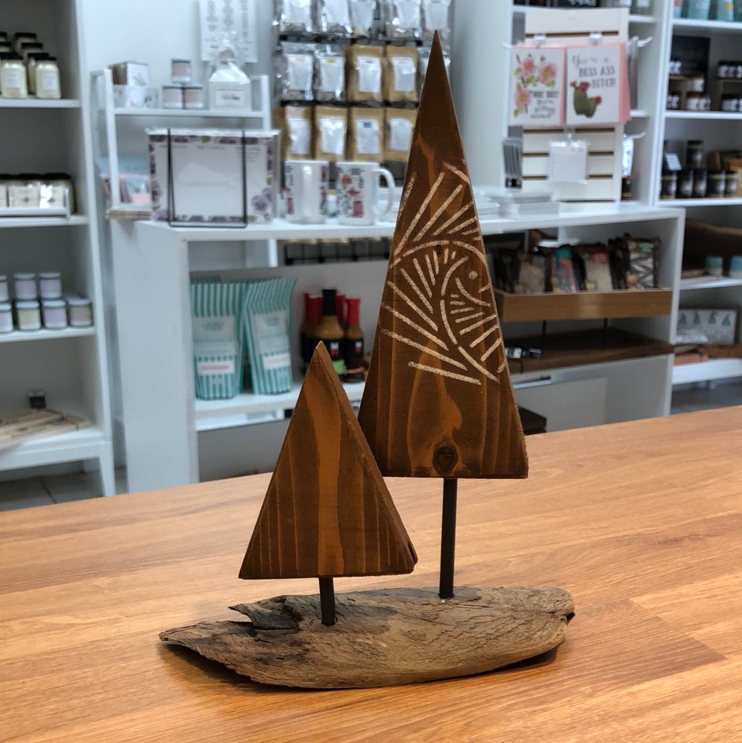 The Whispering Pebble- Drifted Wood Tree