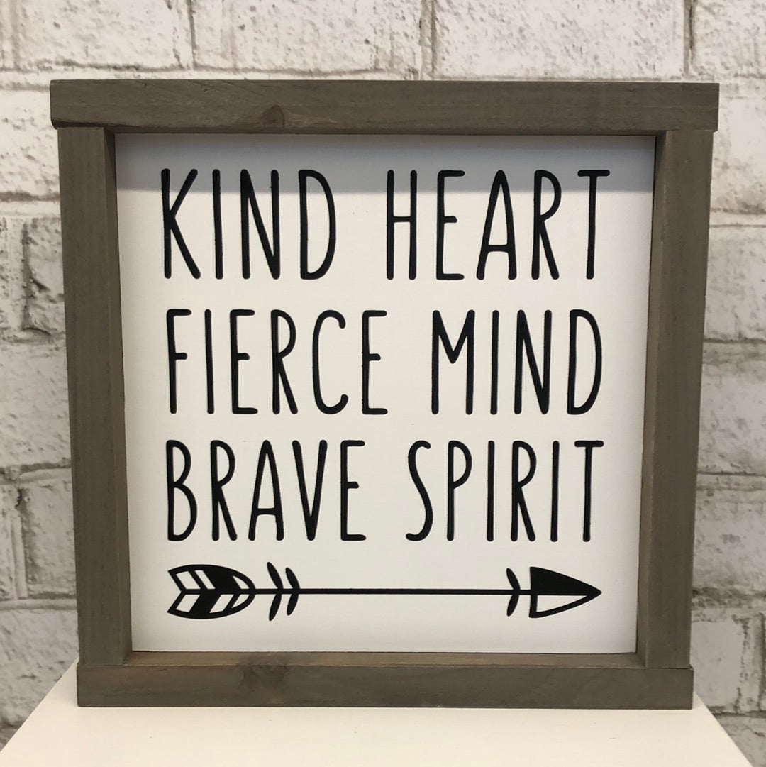 Paper & Sunshine - Square wooden sign-various- Sm