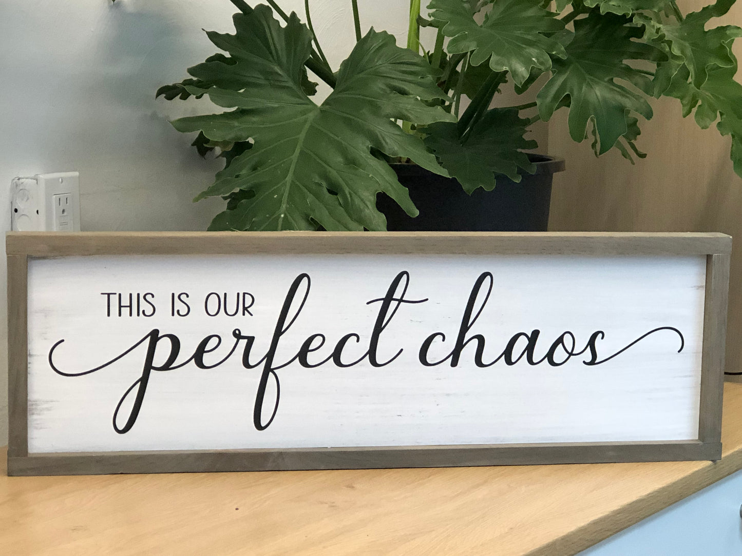 Paper & Sunshine - Long Wooden Signs