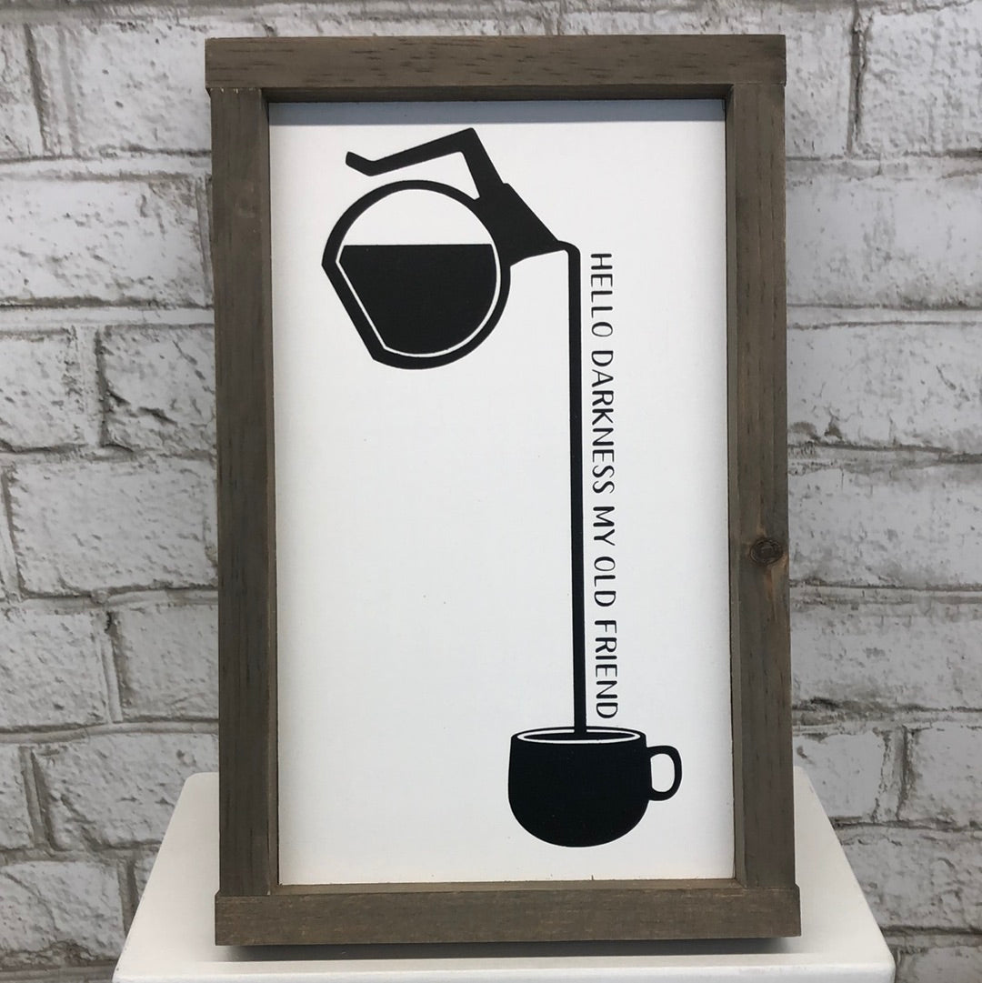 Paper & Sunshine - Square wooden sign-various- Sm