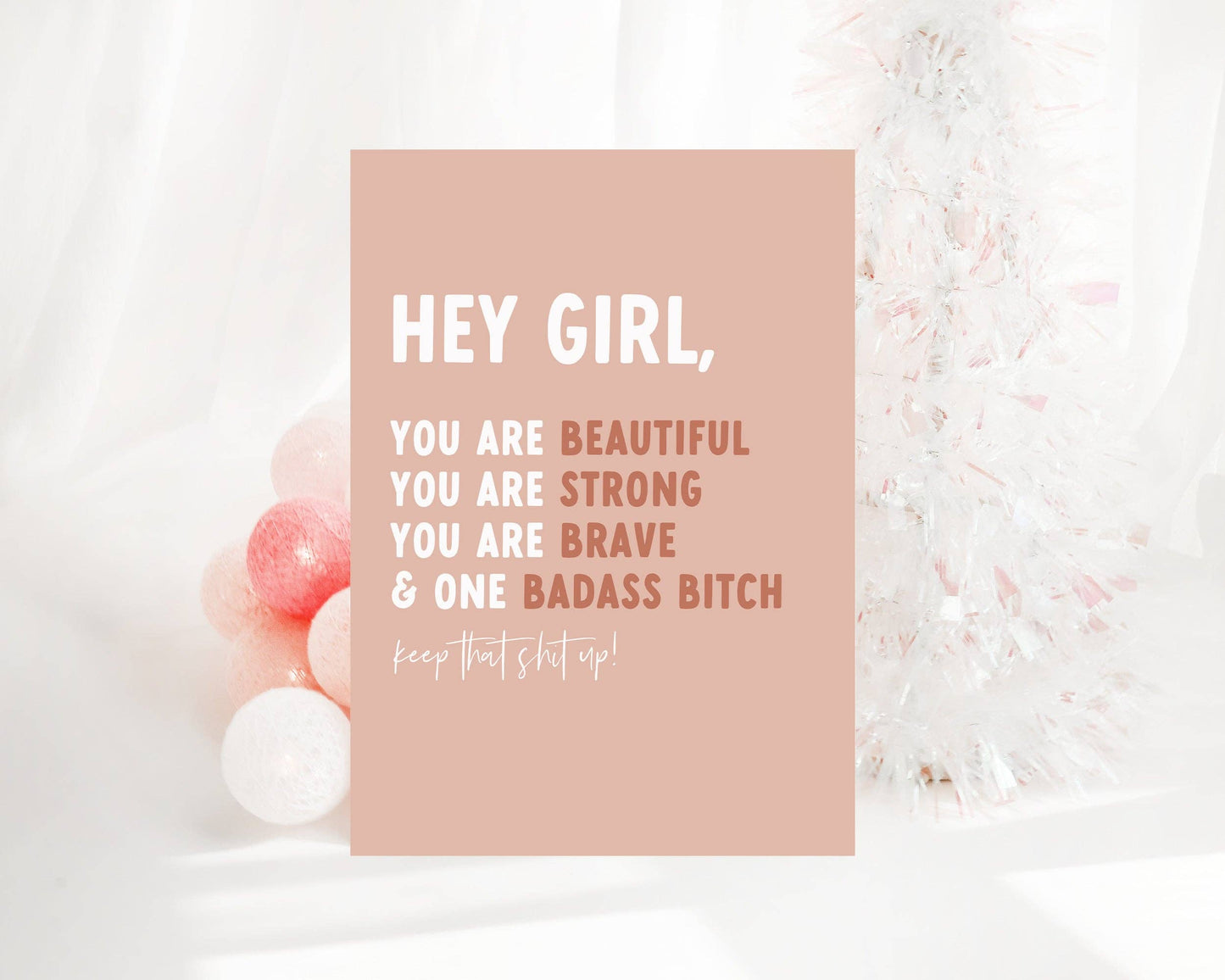 Creativien Studio - You are Beautiful, Strong, Brave