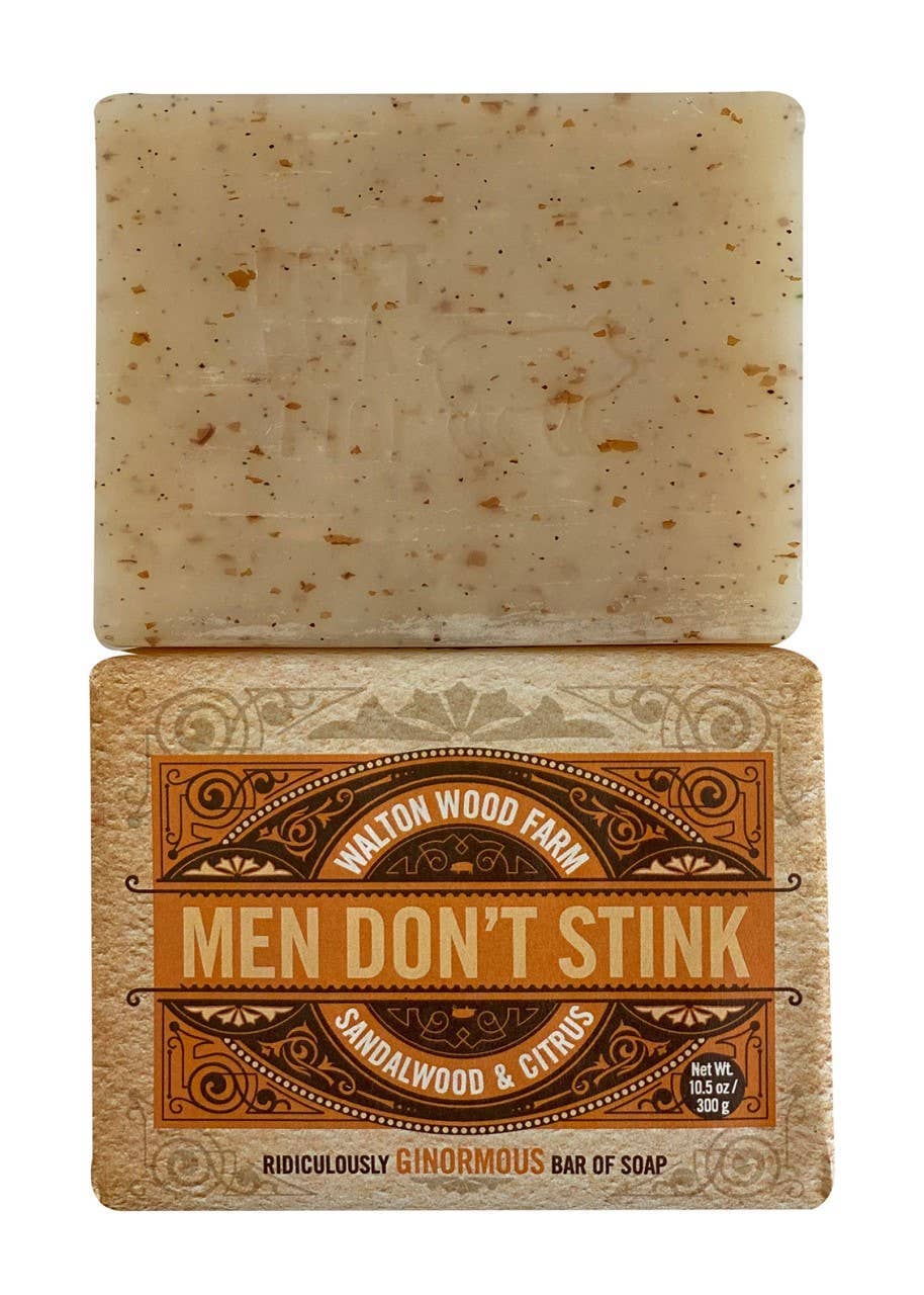 Walton Wood Farm - Men's Don't Stink Soap - Sandalwood & Citrus 10.5oz