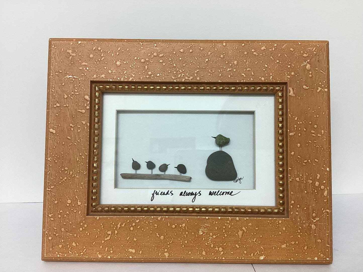 The Whispering Pebble- Framed Art