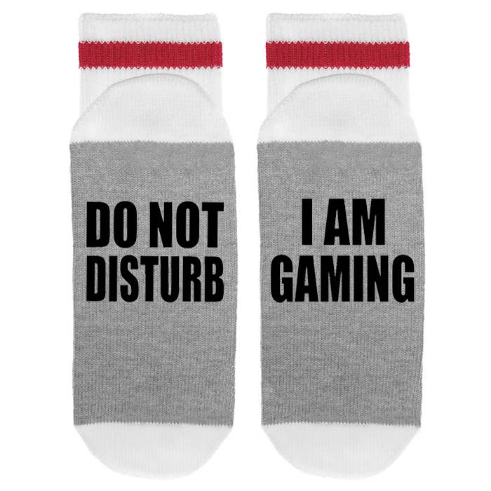 Sock Dirty to Me - MENS - Do Not Disturb I'm Gaming - Socks