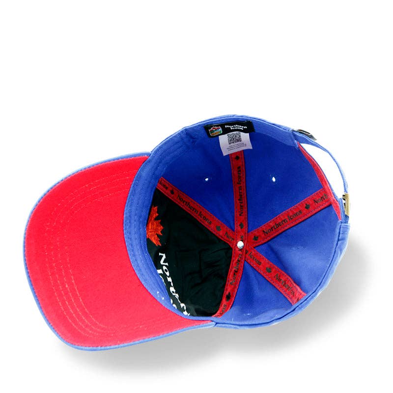 Northern Icons Canada - Canada Assorted Embroidery Badge Cap: Cherry