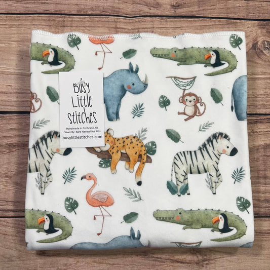 Busy Little Stitches - Animal Kingdom Adult Blanket