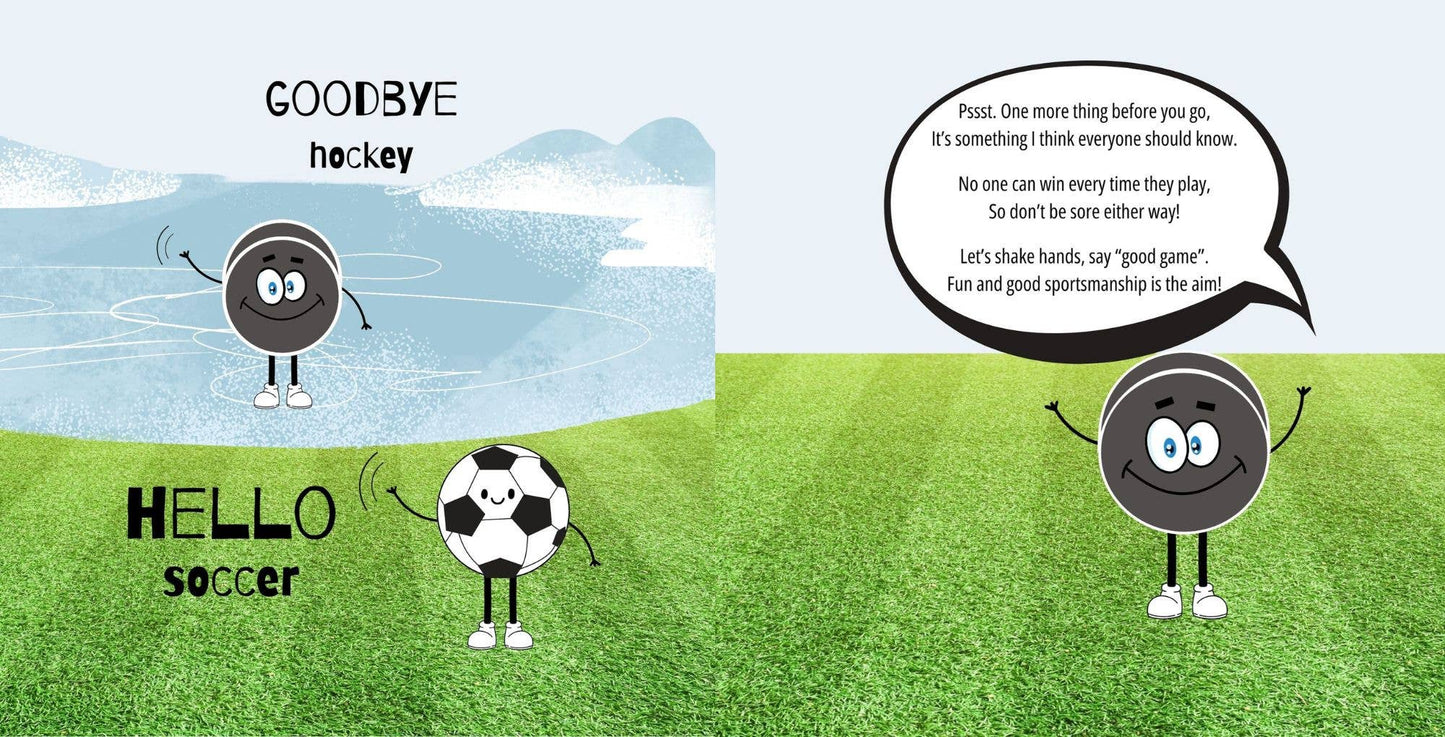 Doodle Paw Press - Hello Hockey- Baby's First Hockey Book