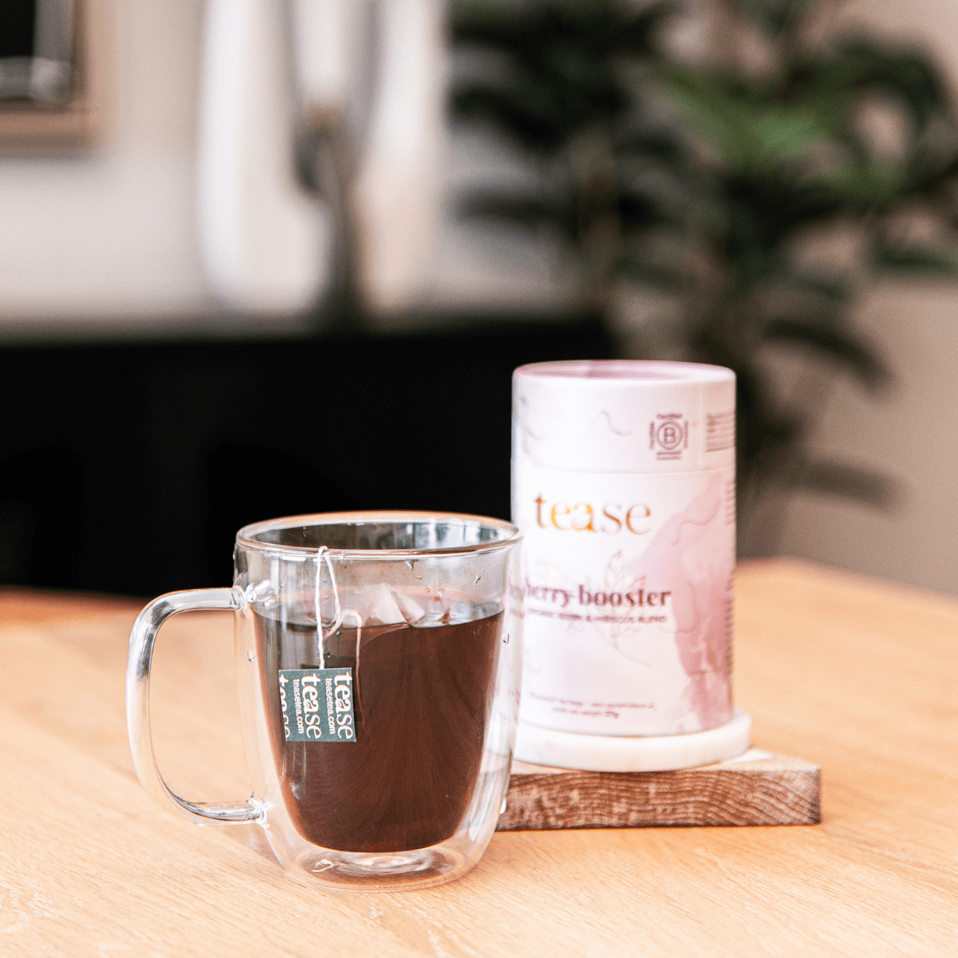 Tease | Wellness Tea Blends + Accessories - Berry Booster Tea | Iced or Hot Brew Wellness Tea