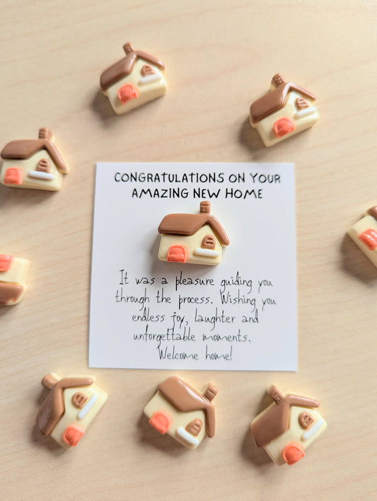 Uplifted Ink - Realtor New Home Card – Congratulations Welcome Home Note