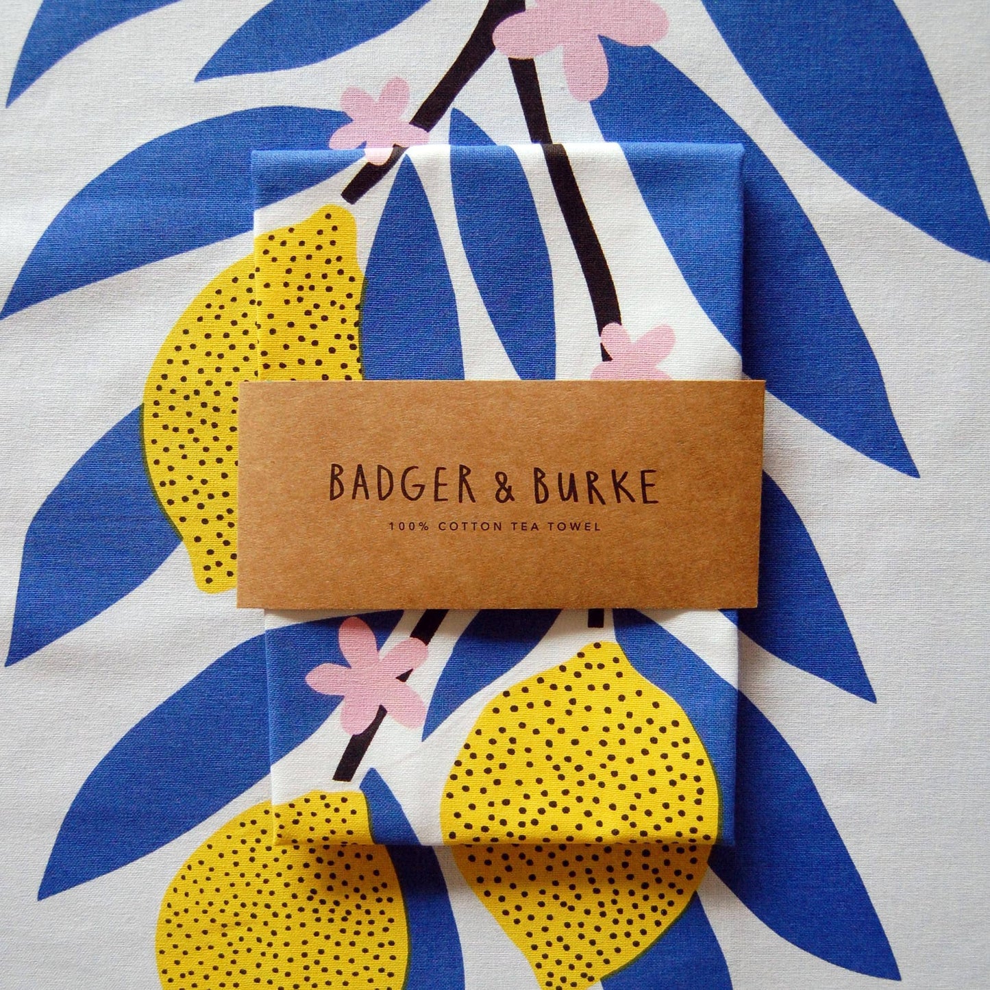 Badger & Burke - Lemon Branch Tea Towel