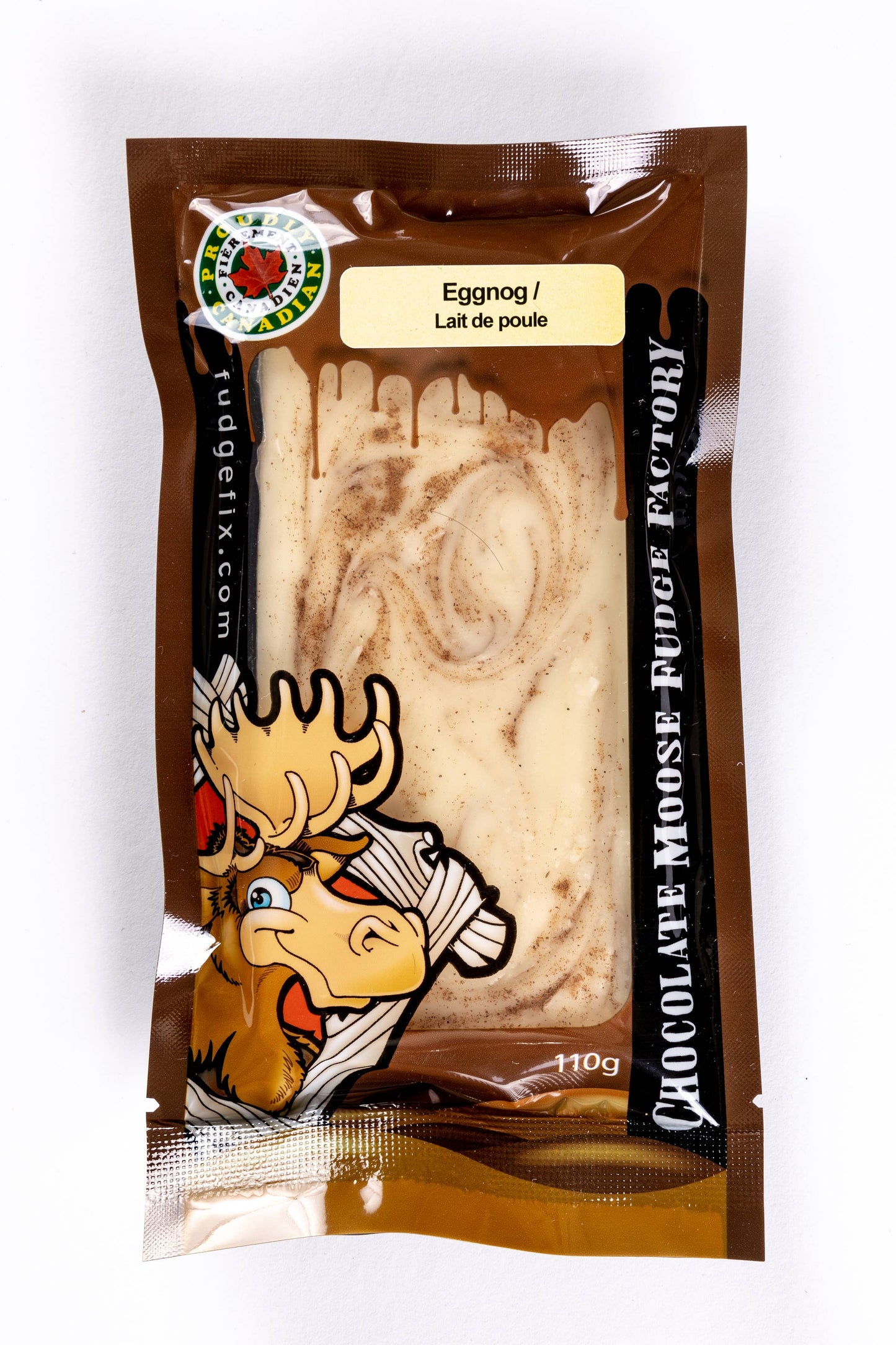 Chocolate Moose Fudge Factory - Fudge - Eggnog 110g