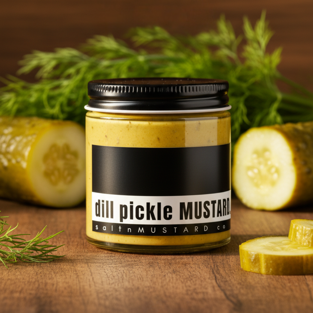 salt + MUSTARD - Dill Pickle Mustard