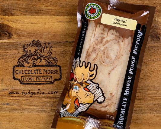 Chocolate Moose Fudge Factory - Fudge - Eggnog 110g