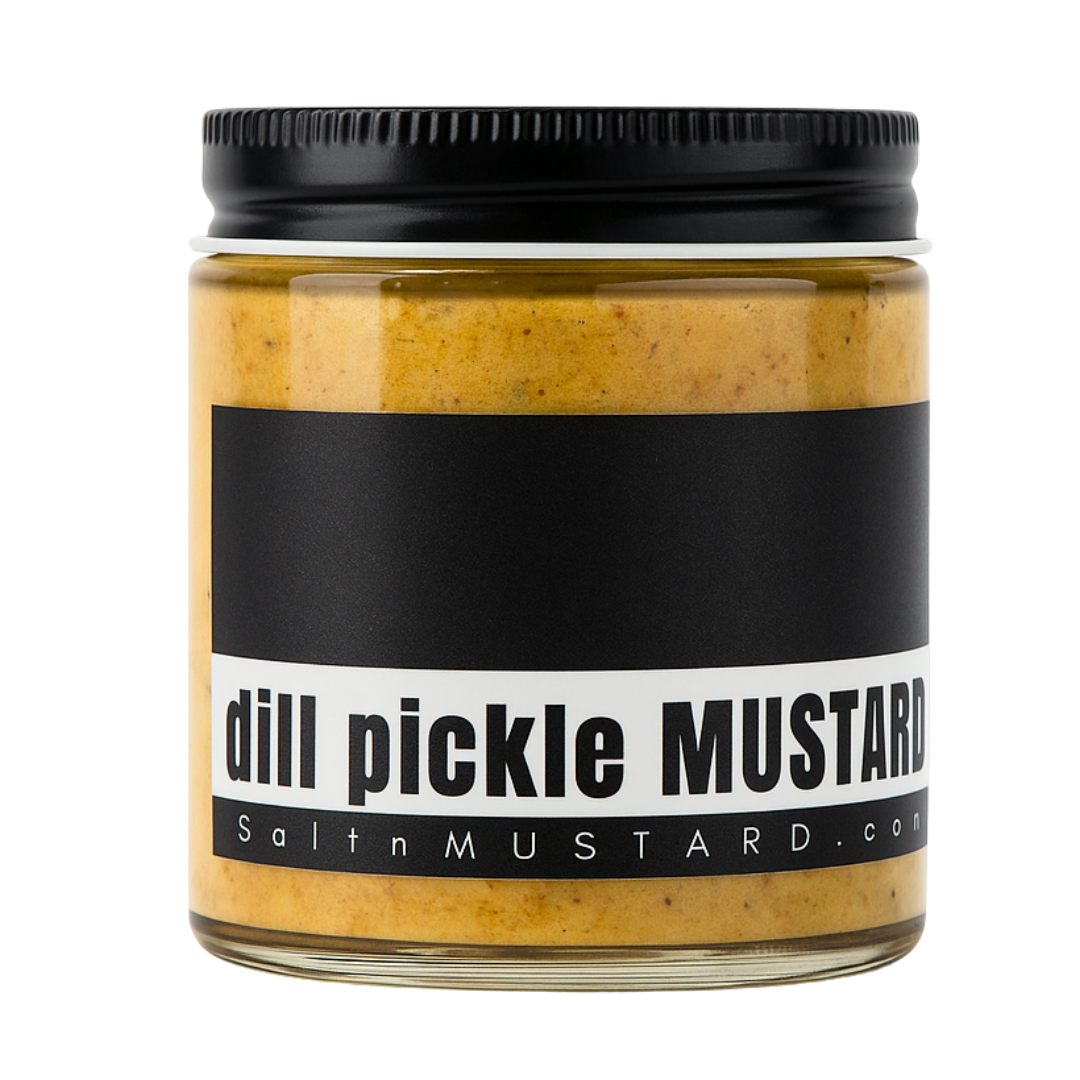 salt + MUSTARD - Dill Pickle Mustard