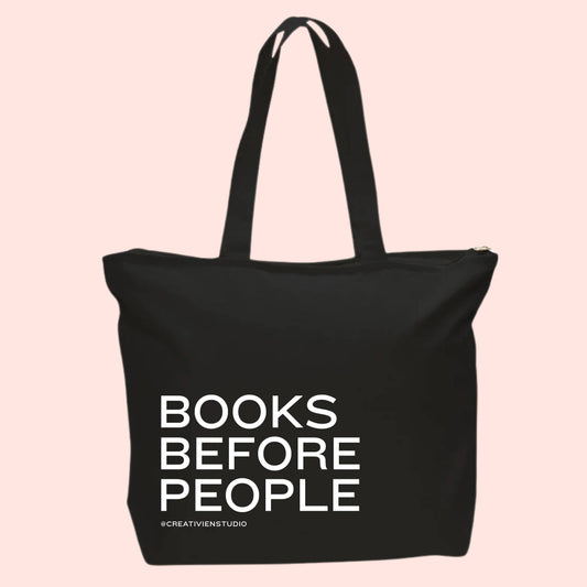 Creativien Studio - Books Before People Tote Bag