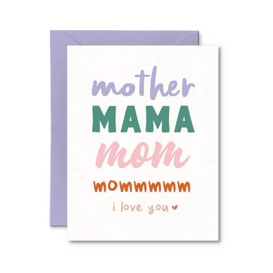 Pretty by Her - Mother Mama Mom Card