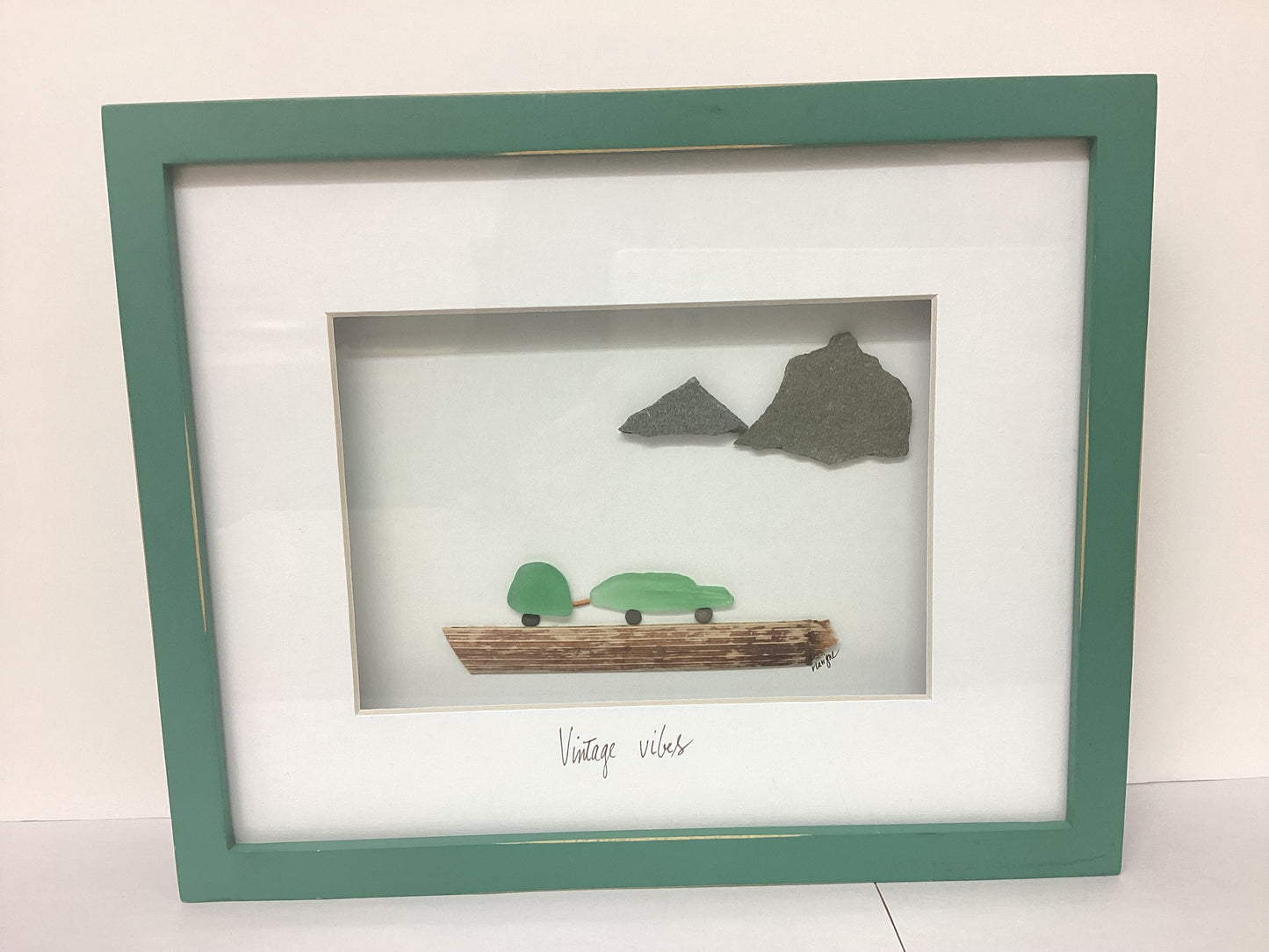 The Whispering Pebble- Framed Art