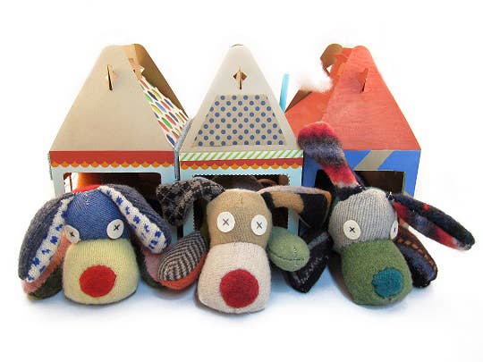 Cate and Levi - Scrappy Dog Stuffed Animal Kit | DIY Stuffed Animal Kit