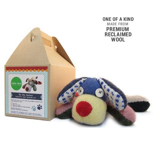Cate and Levi - Scrappy Dog Stuffed Animal Kit | DIY Stuffed Animal Kit