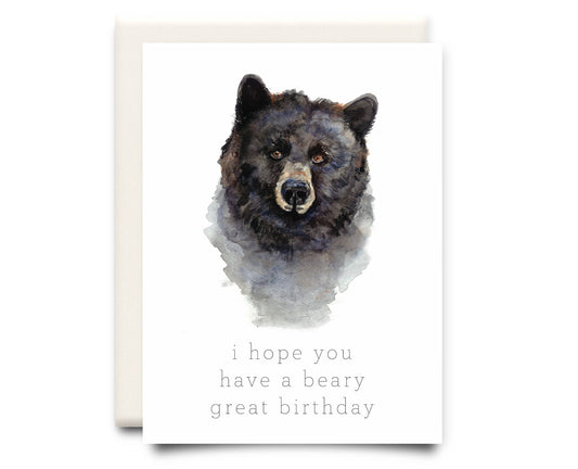 Inkwell Cards - Beary Great Birthday | Greeting Card