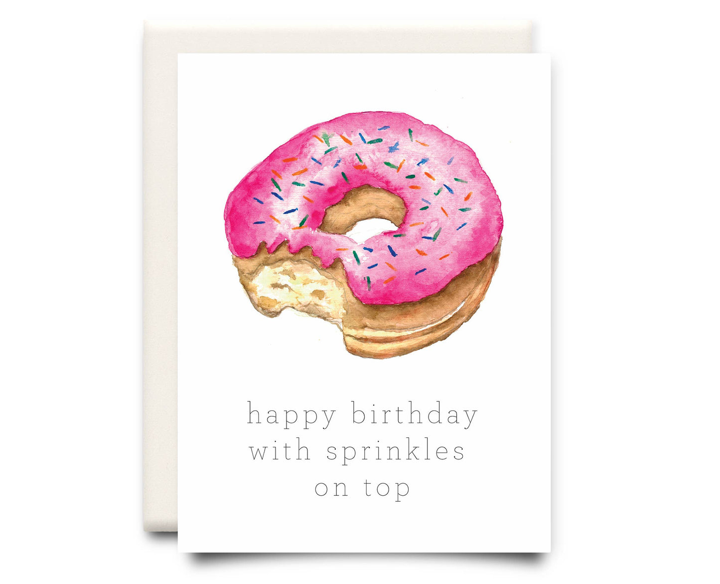 Inkwell Cards - Sprinkles on Top | Birthday Greeting Card