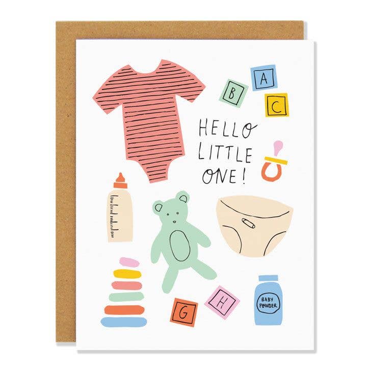 Badger & Burke - Little One - New Baby Card
