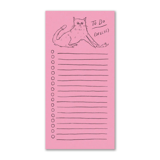 Badger & Burke - To Do (Or Else) Notepad