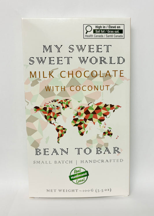 My Sweet Sweet World: Milk Chocoloate with Coconut - Laughter