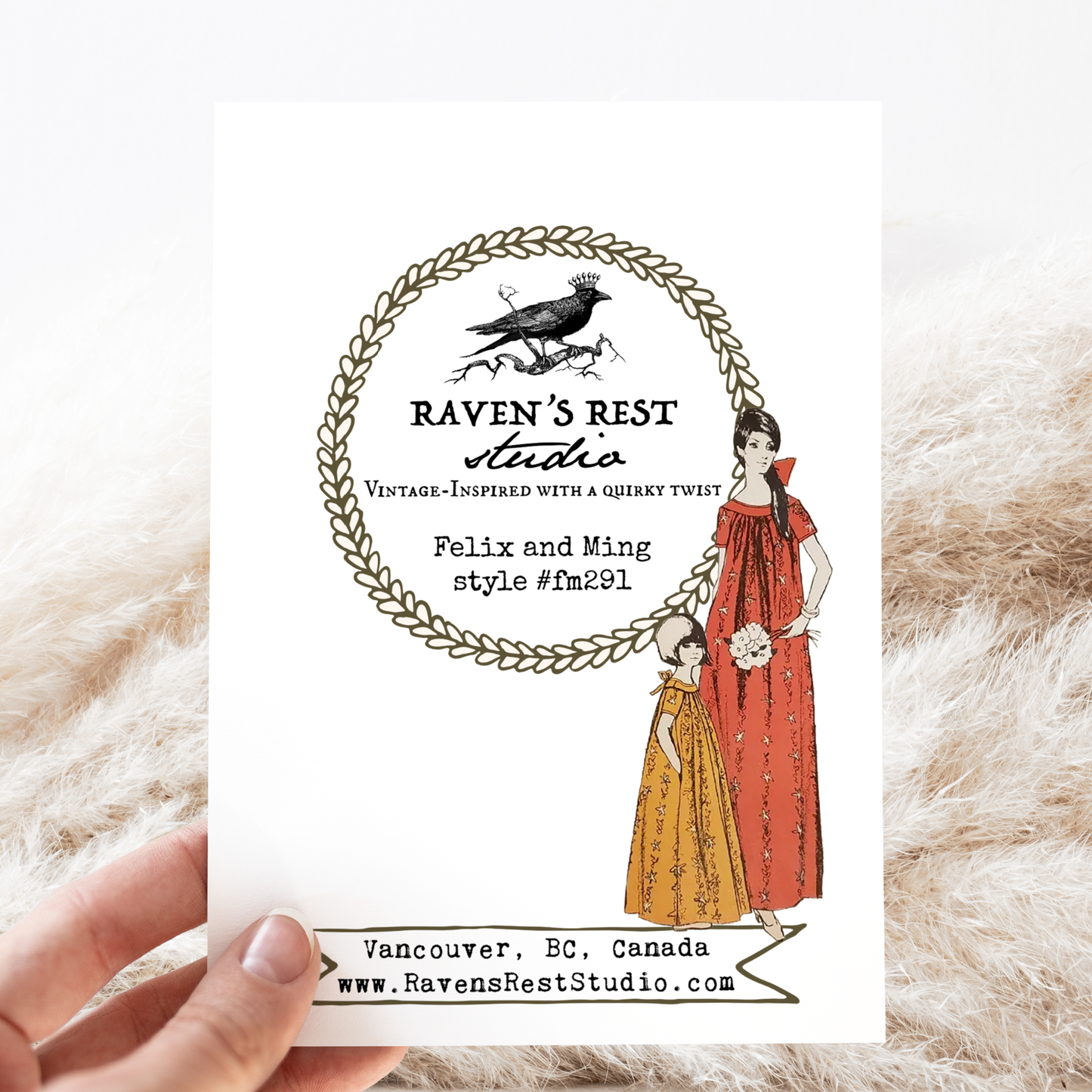 Raven's Rest Studio - Greeting Card. My Kid Is Turning Out To Be Exactly Like Me..