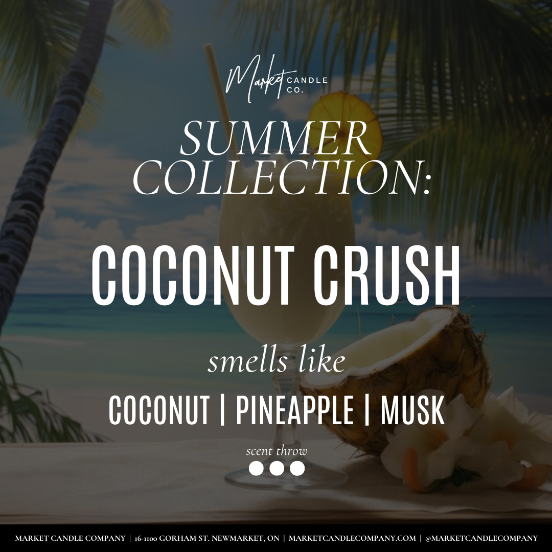 Market Candle Company - COCONUT CRUSH DIFFUSER REEDS