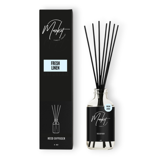 Market Candle Company - FRESH LINEN DIFFUSER REEDS