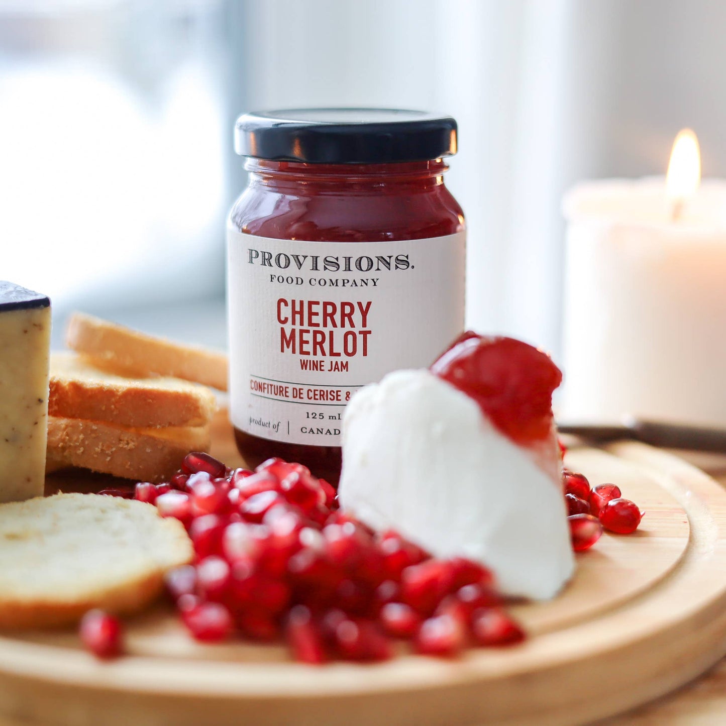 Provisions Food Company - Cherry Merlot Wine Jam: 125mL
