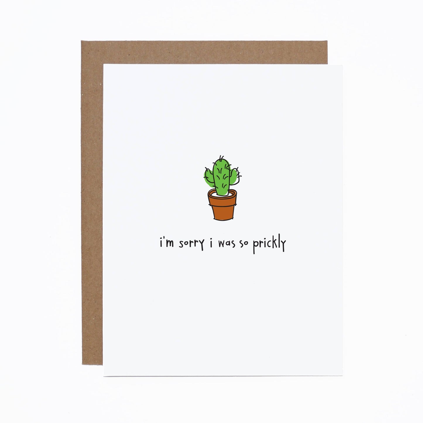 carolyndraws - Sorry Prickly Card