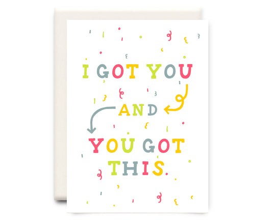 Inkwell Cards - You Got This | Encouragement Greeting Card
