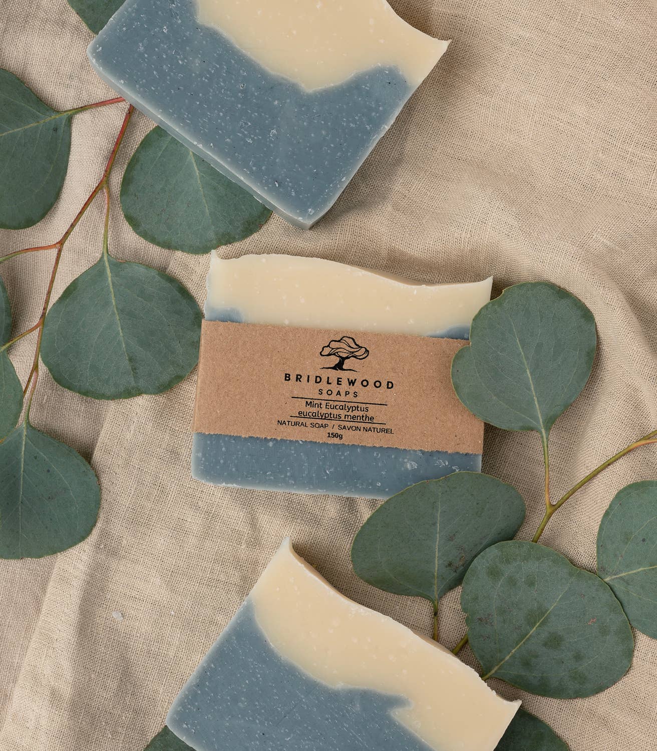 Bridlewood Soaps - Mint Eucalyptus Soap Bar