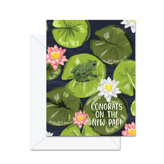 Jaybee Design - Congrats On Your New Pad  - Greeting Card