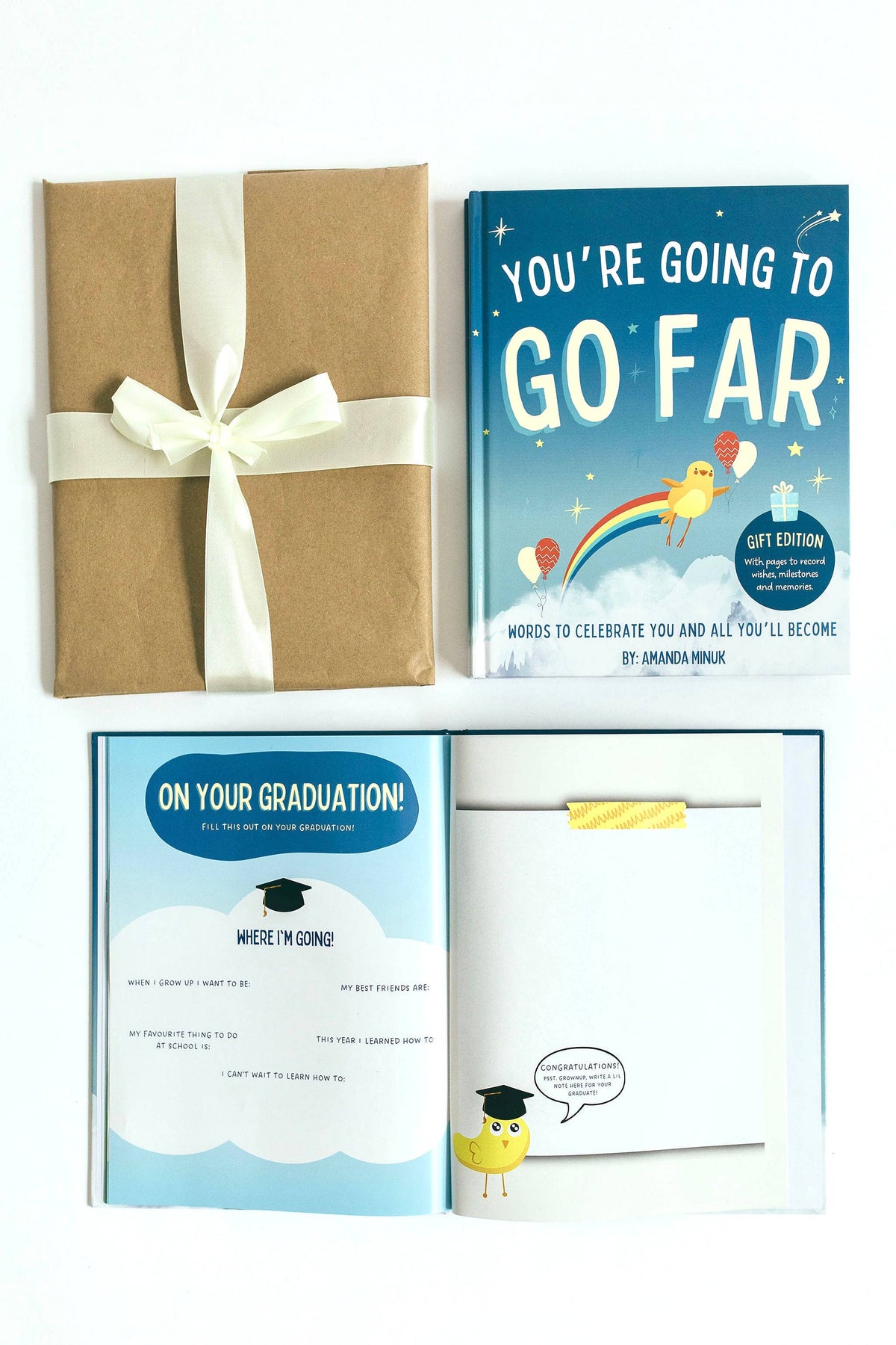 Doodle Paw Press - You're Going To Go Far | New Baby Gift | Birthday Gift |