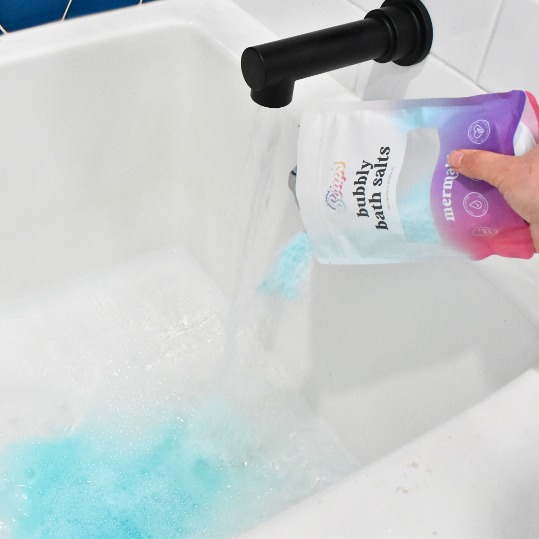 Small Batch Soaps - Mermaid Bubbly Bath Salts: Mini (125 g)