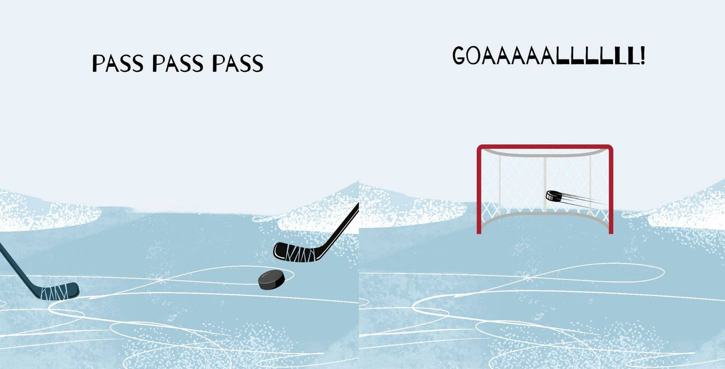 Doodle Paw Press - Hello Hockey- Baby's First Hockey Book