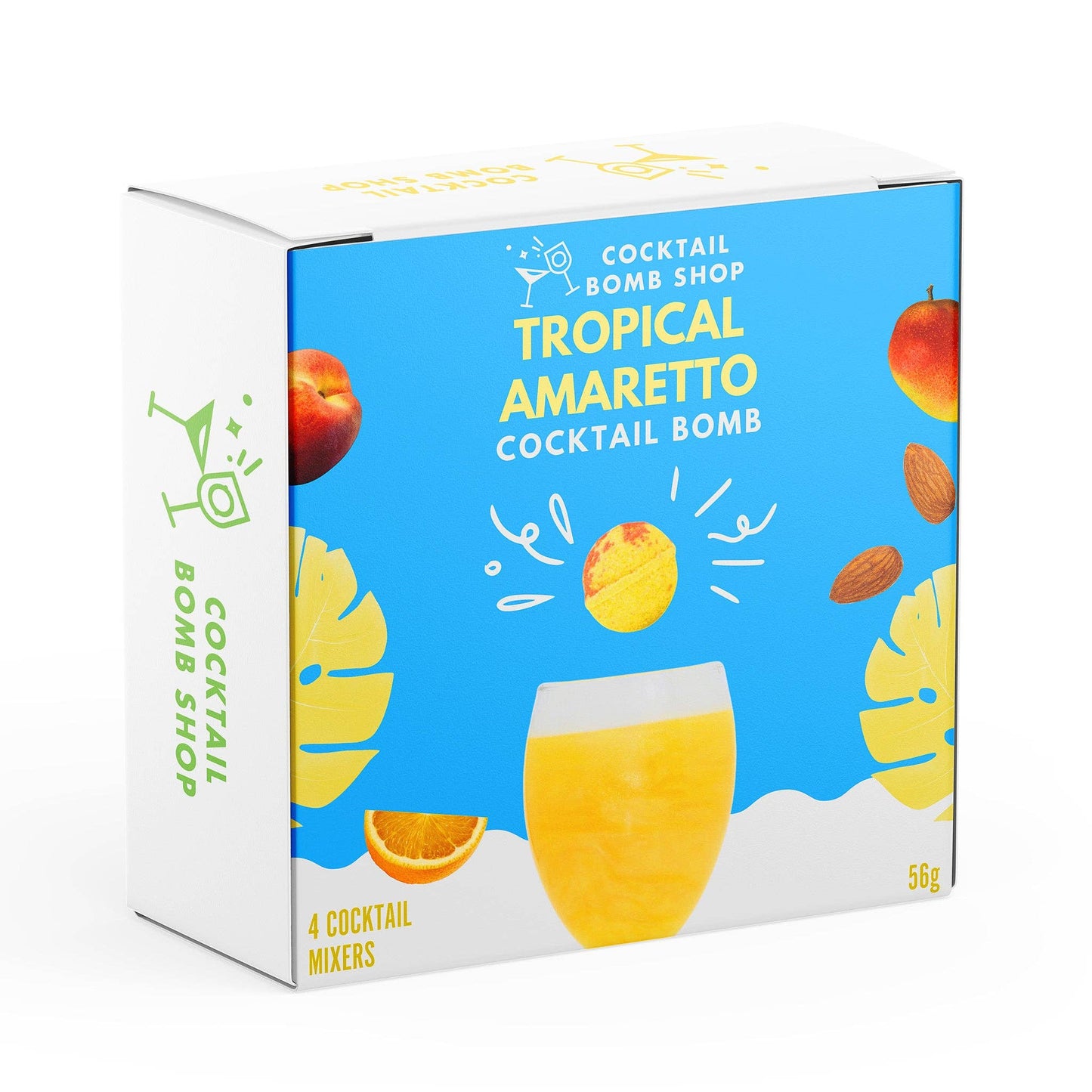 Cocktail Bomb Shop - TROPICAL AMARETTO: 4 Cocktail Bombs