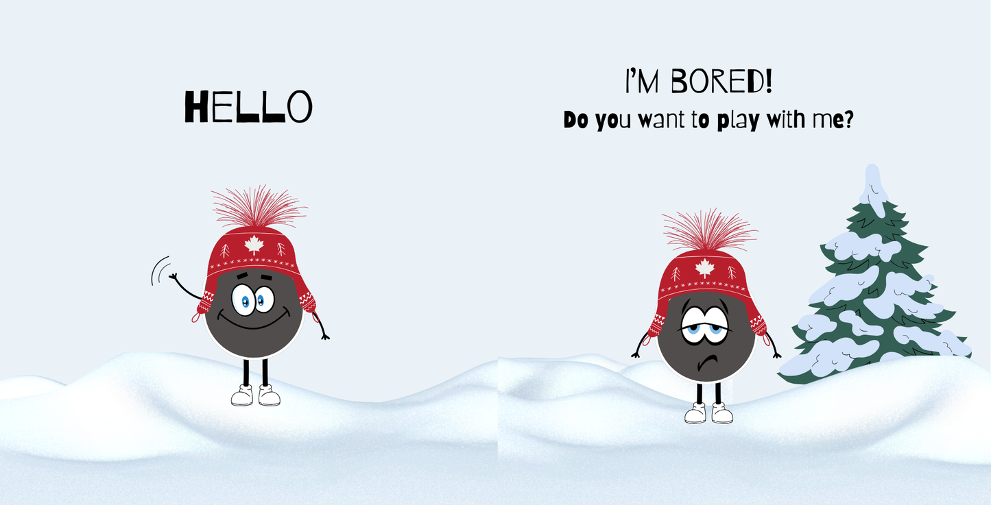 Doodle Paw Press - Hello Hockey- Baby's First Hockey Book
