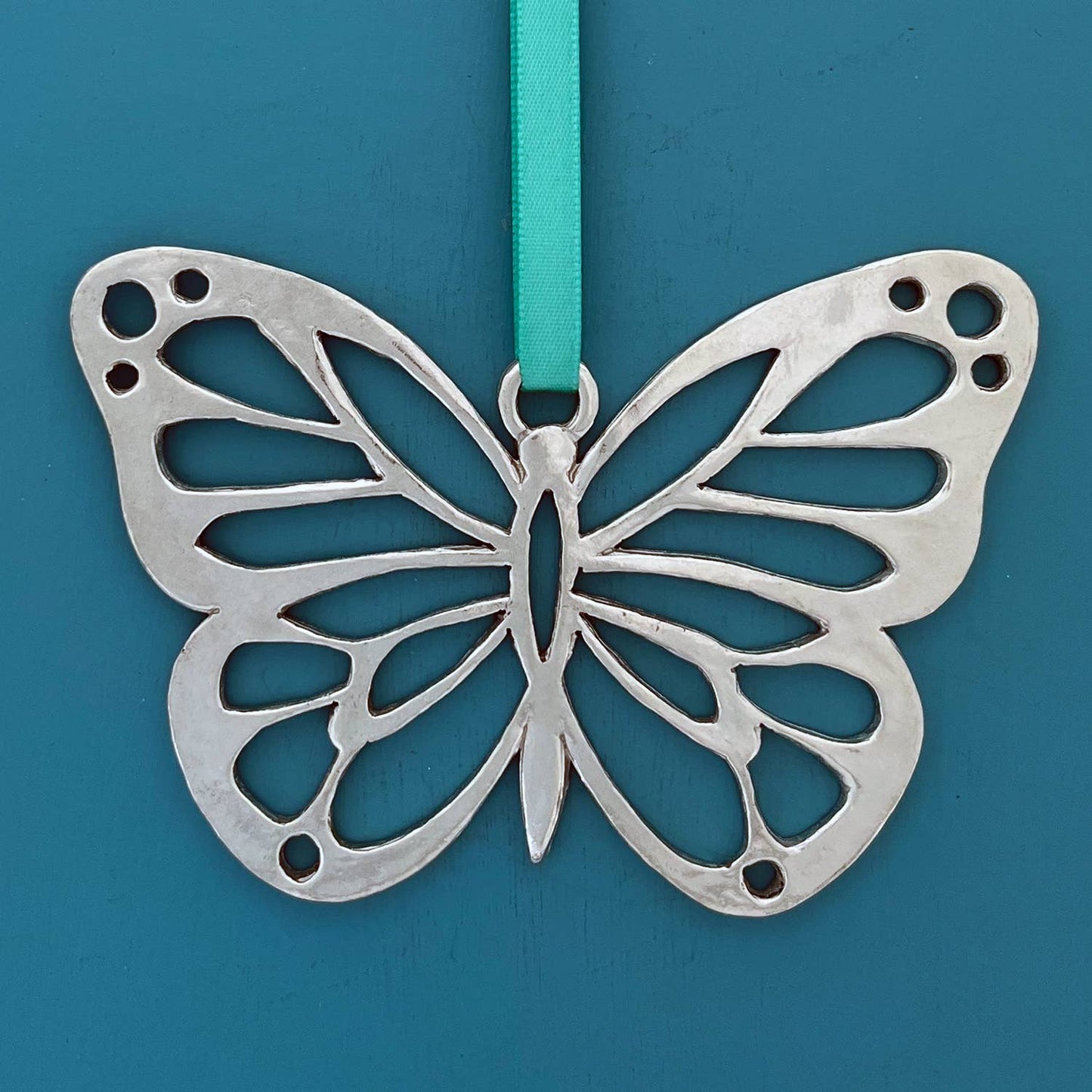 Basic Spirit - Butterfly Pewter Window Ornament