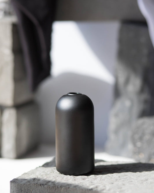Everlasting Candle - Wylie BLACK Vase